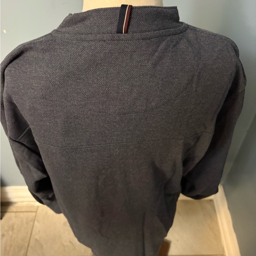 Jack & Jones Dark Blue Textured Jacket - Picture 5 of 7